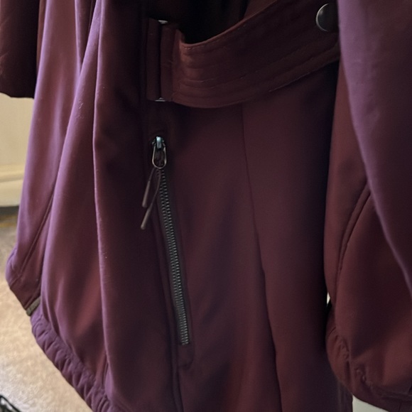Women's ZERO EXPOSURE Burgandy Winter Jacket - Picture 2 of 5